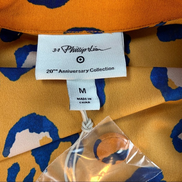 Phillip Lim 3.1 Target Jacket Animal Print size M Women NWT - Picture 6 of 6